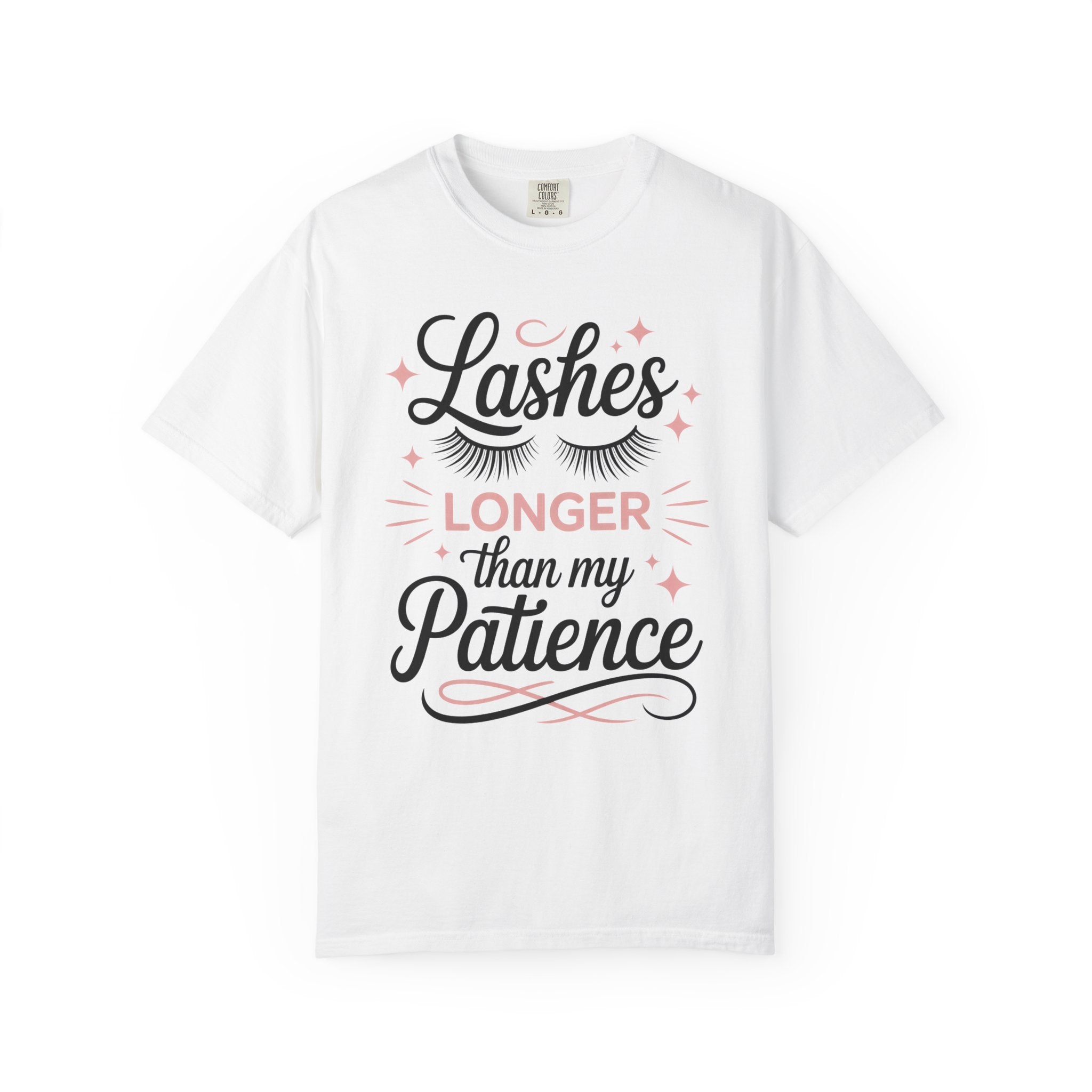 Lashes Longer Than My Patience T-shirt