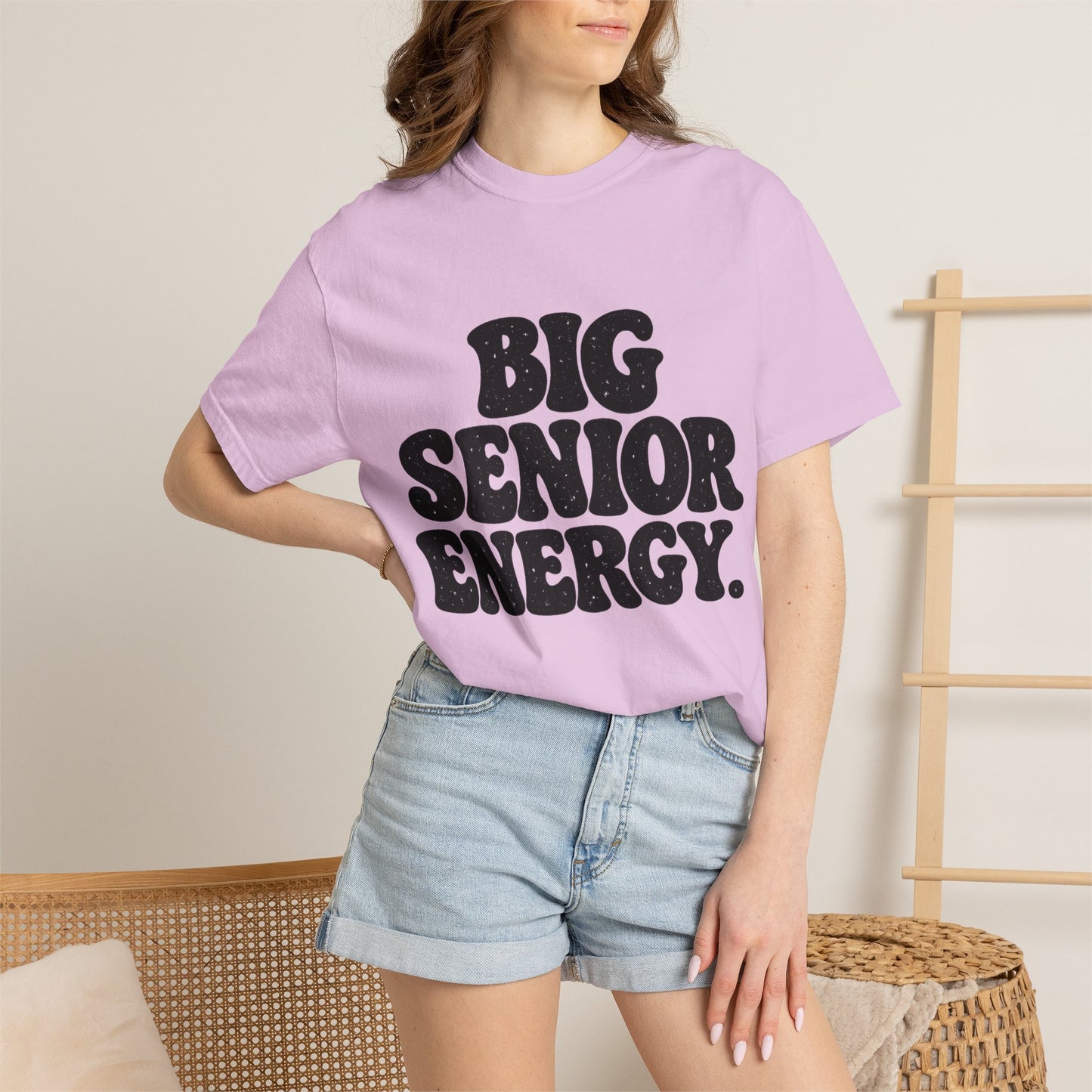 Big Senior Energy T-Shirt — Retro Graduation Tee for Class of 2026