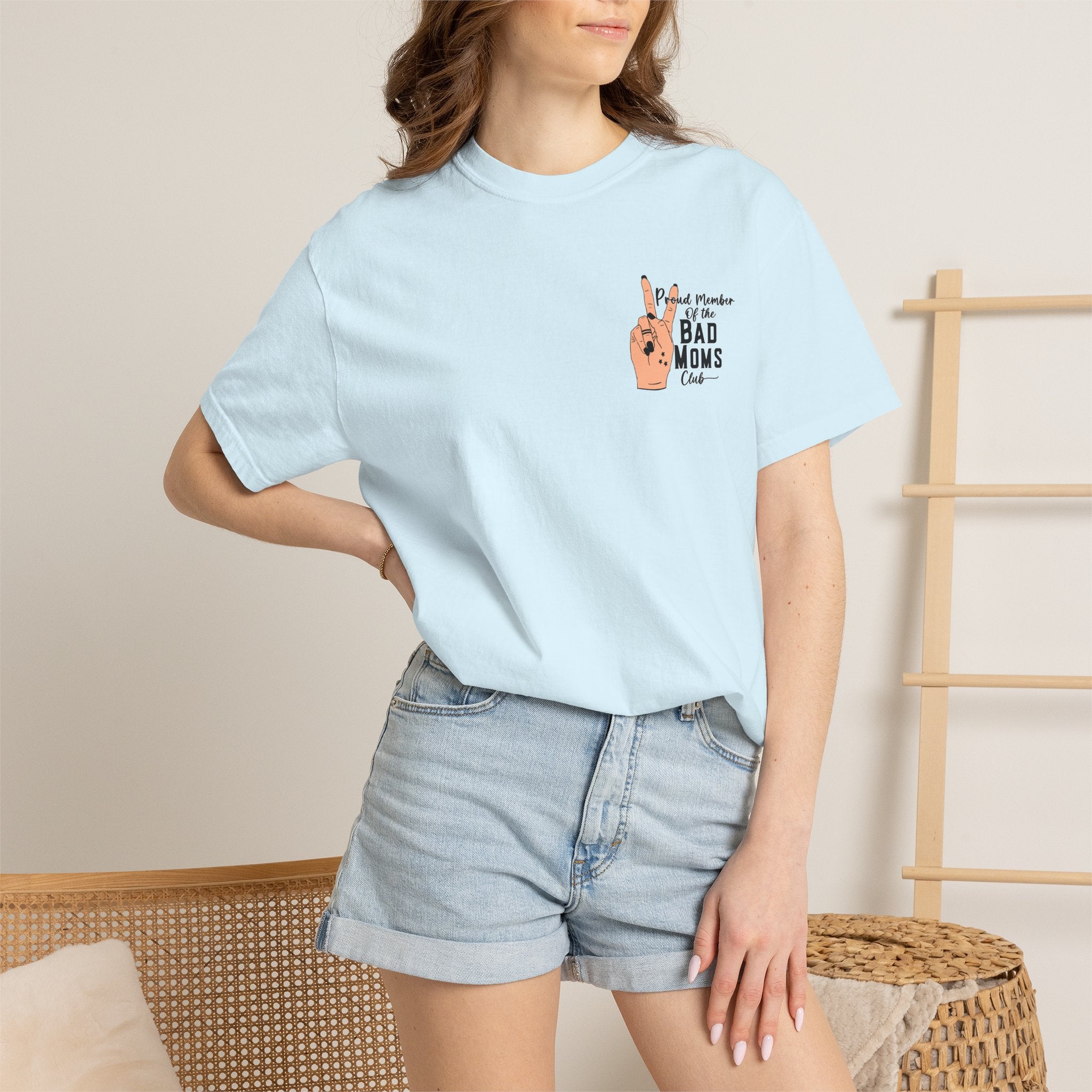 Bad Moms Club T-Shirt — "Proud Member of the Bad Moms Club" Graphic Tee