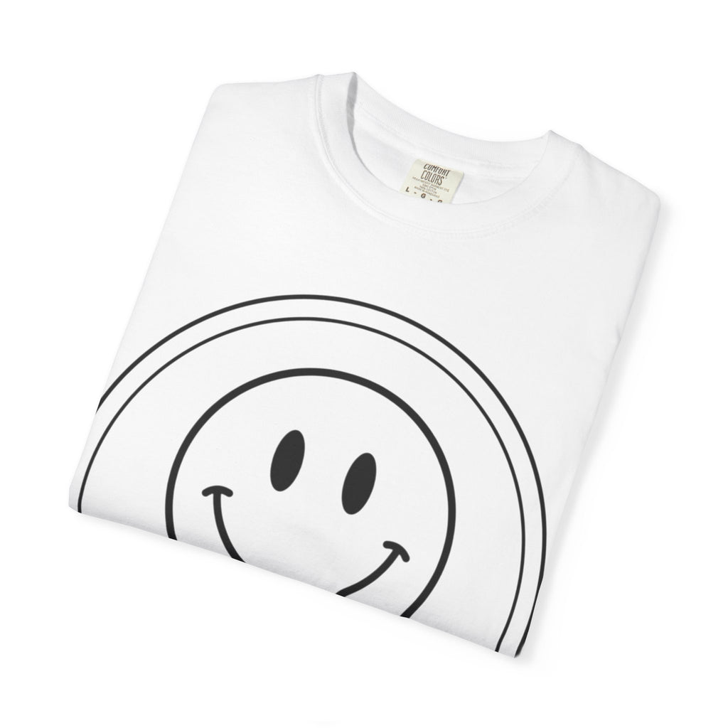 Smiley Melt T-Shirt — Dripping Smiley Graphic Tee