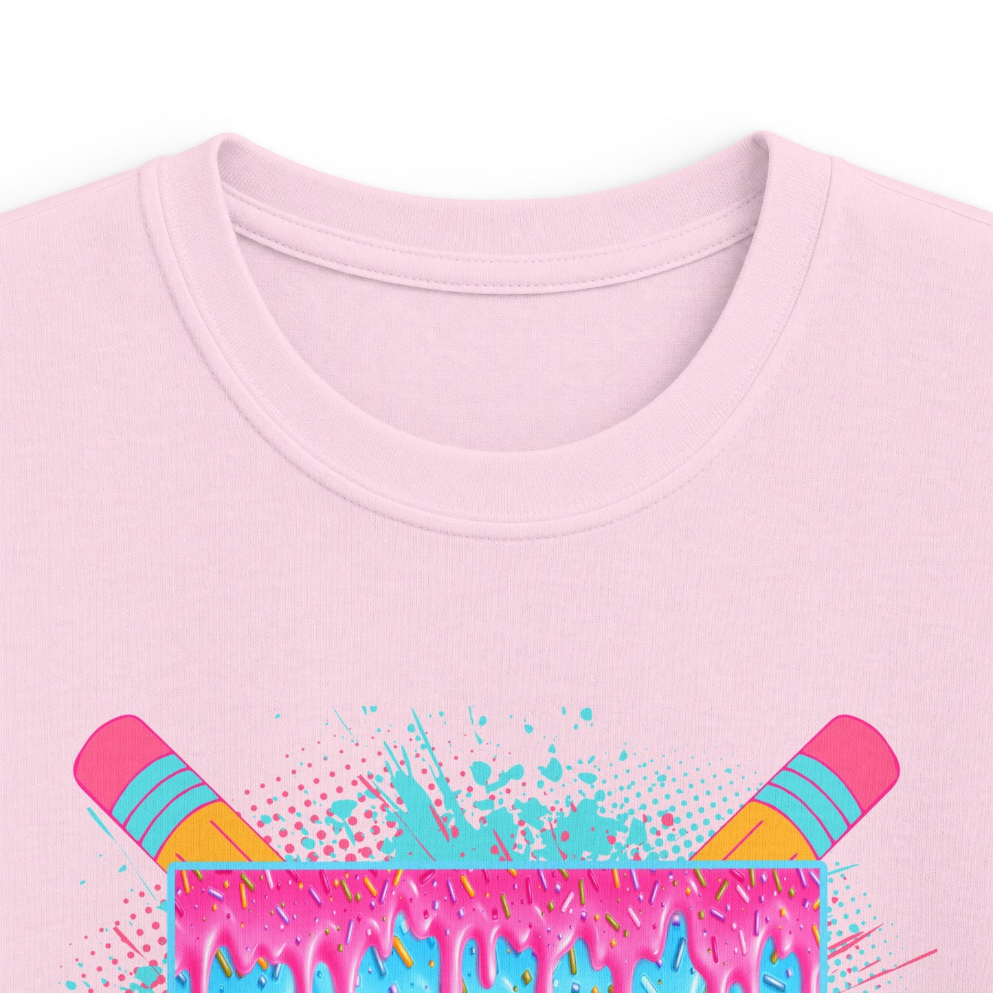 5th Grade Drip Kids T-Shirt — Colorful Pencil Back-to-School Shirt