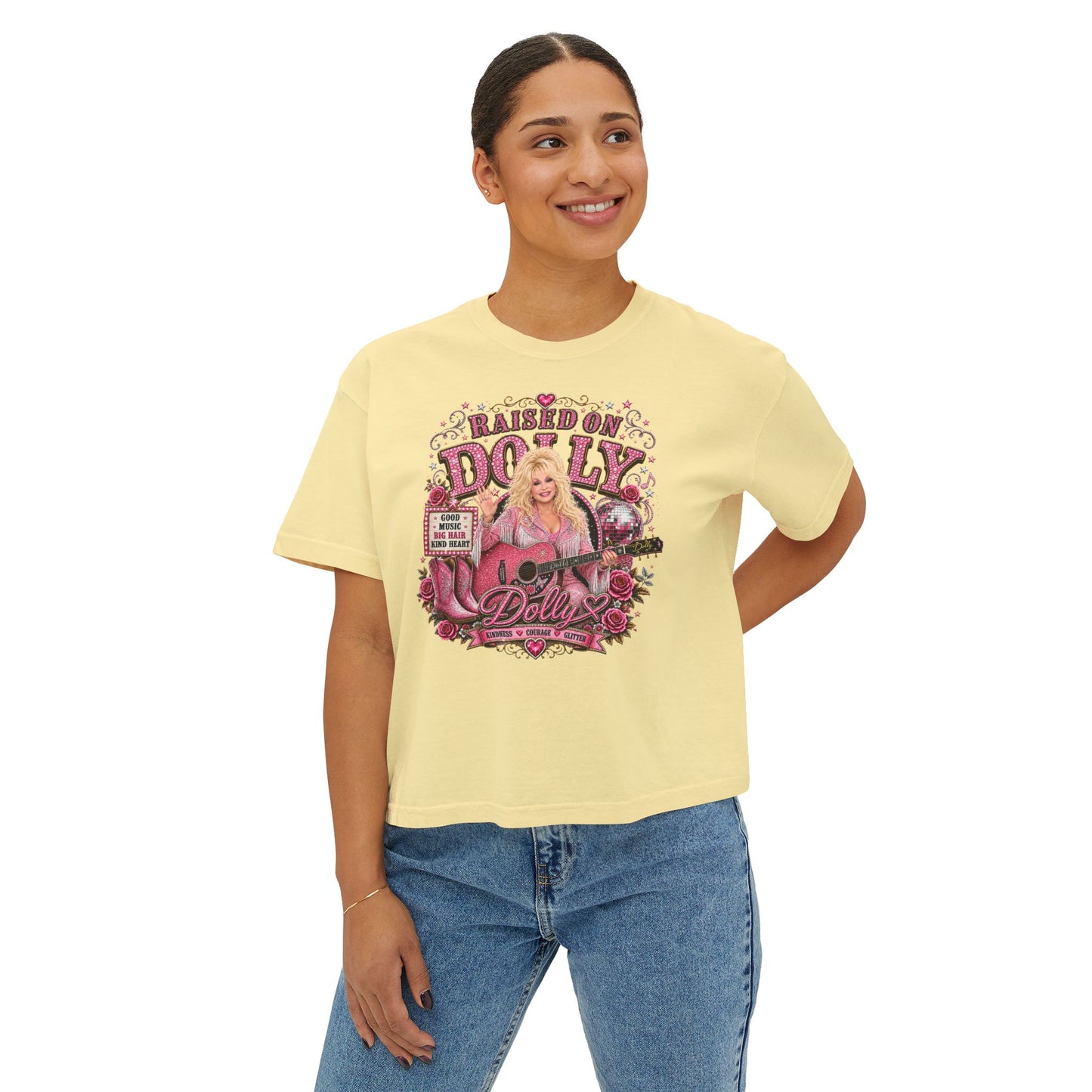 Raised on Dolly Graphic Tee