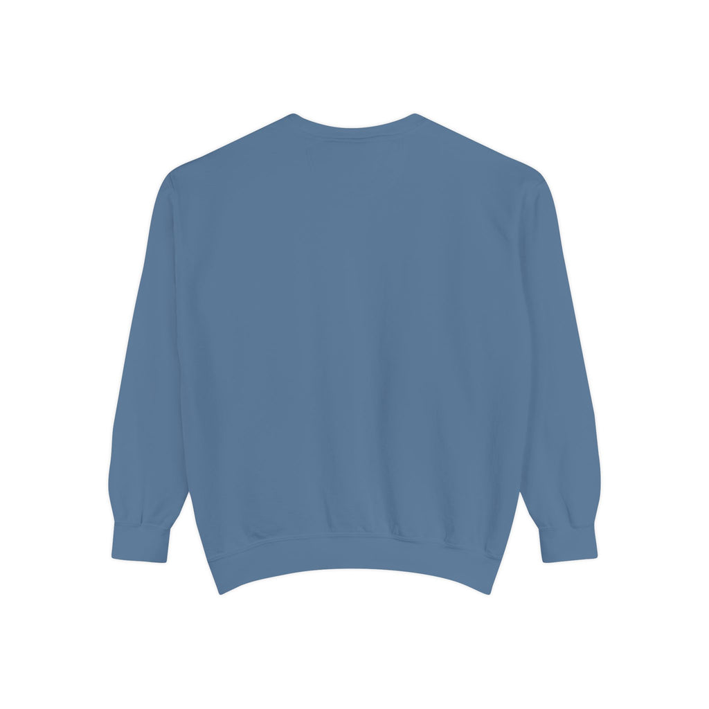 Veterans Tribute Sweatshirt — "Land of the Free, Because of the Brave" American Flag Memorial