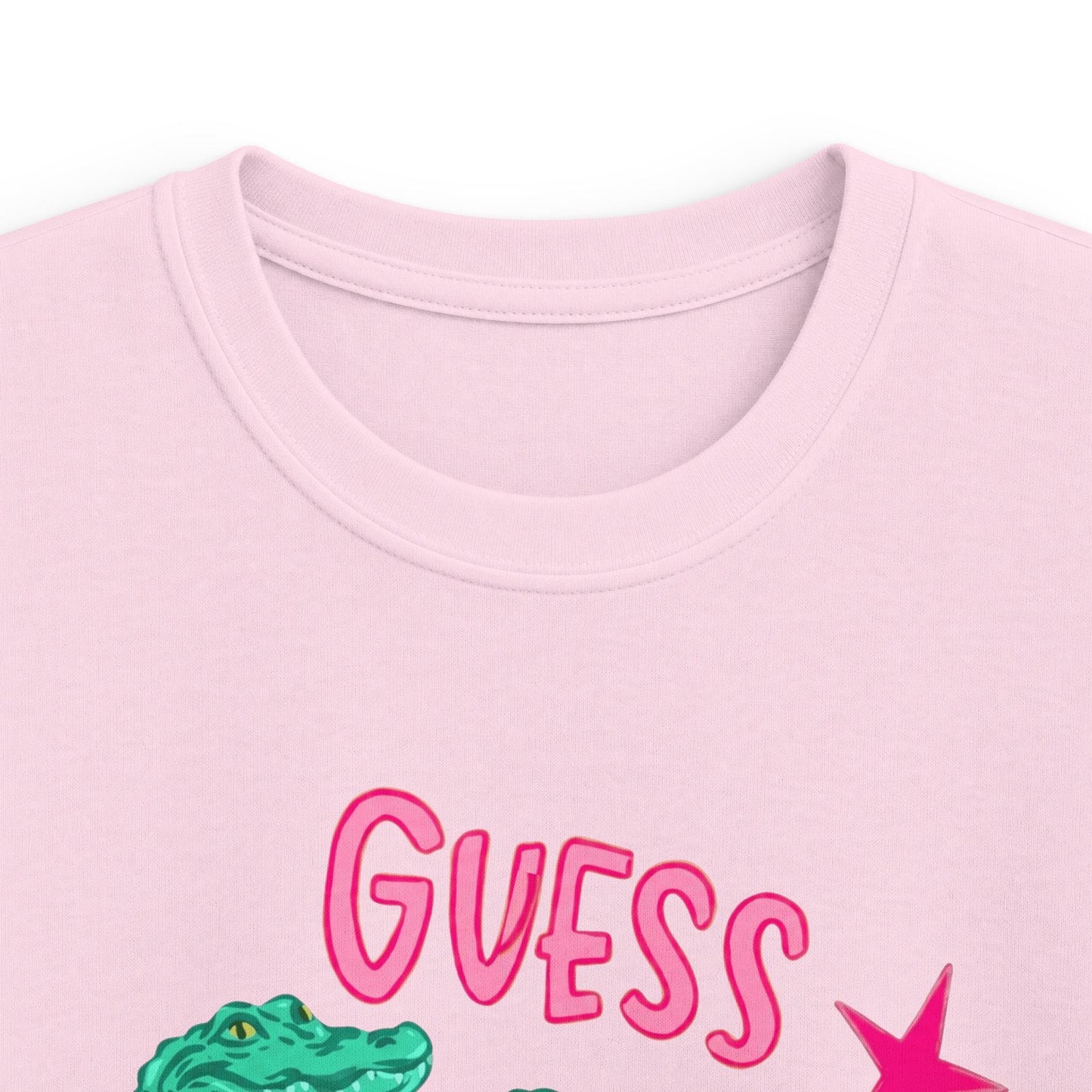 Kids Tee — 'Guess Who's Back' Crocodile Graphic Shirt