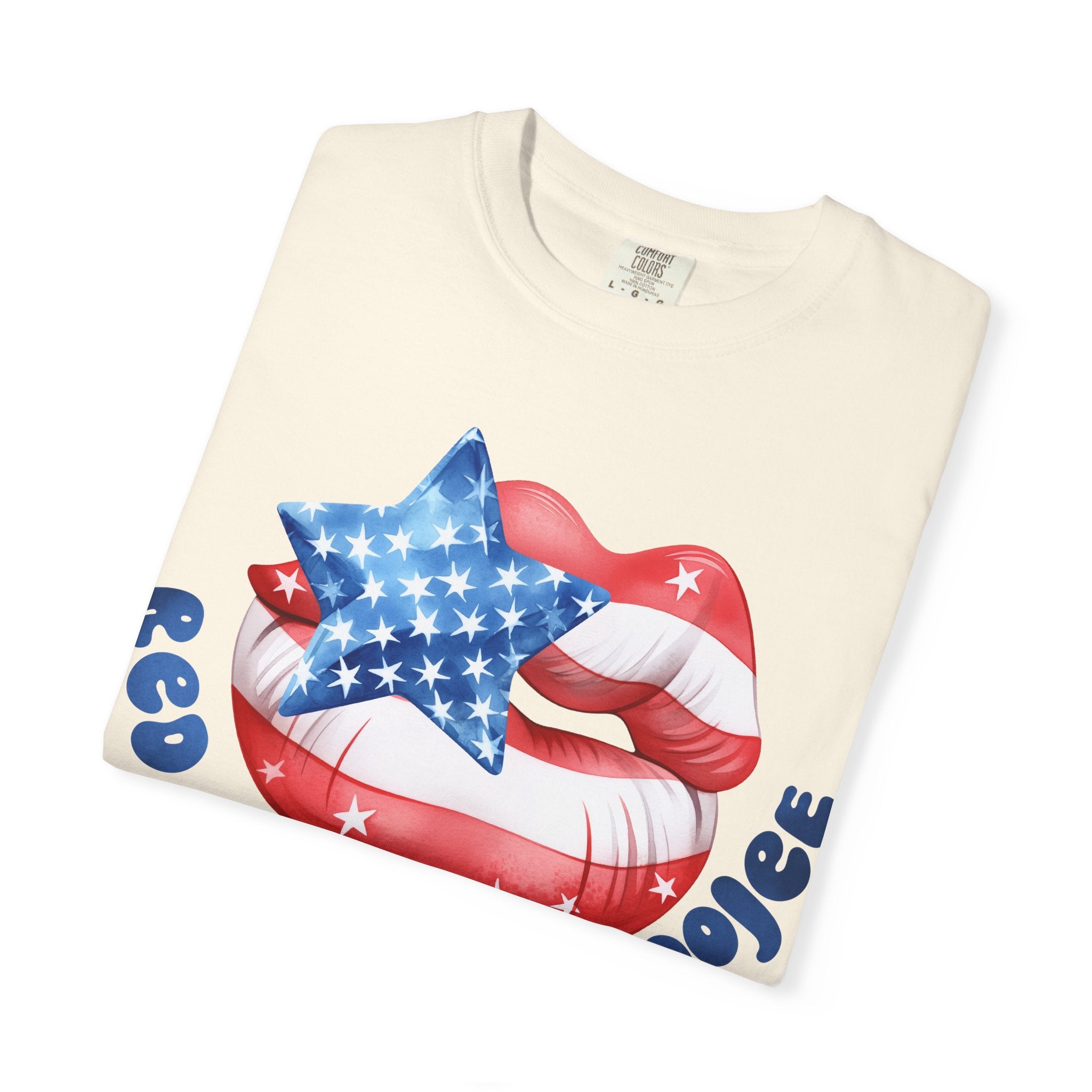 Patriotic "Red, White & Boogie" Graphic T-Shirt