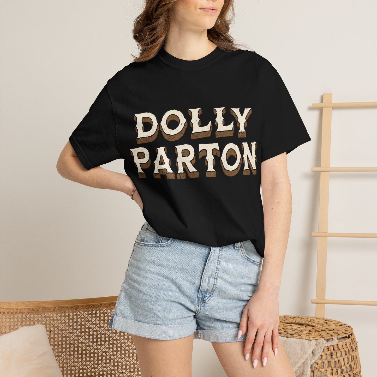 Dolly Parton Retro Logo T‑Shirt