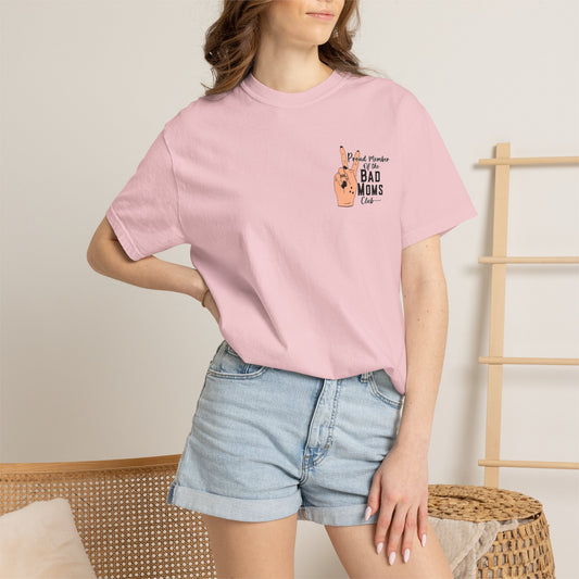 Bad Moms Club T-Shirt — "Proud Member of the Bad Moms Club" Graphic Tee