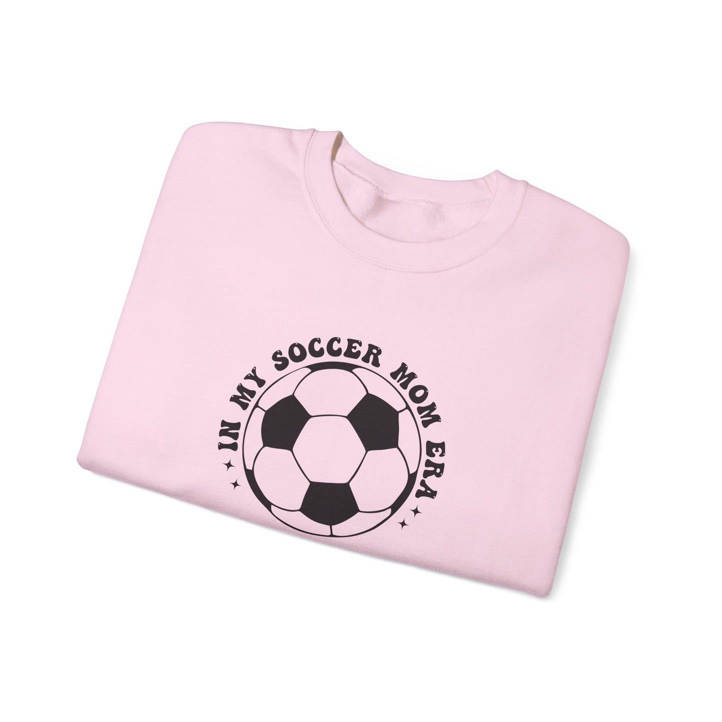 Soccer Mom Era Crewneck Sweatshirt — Retro Soccer Graphic