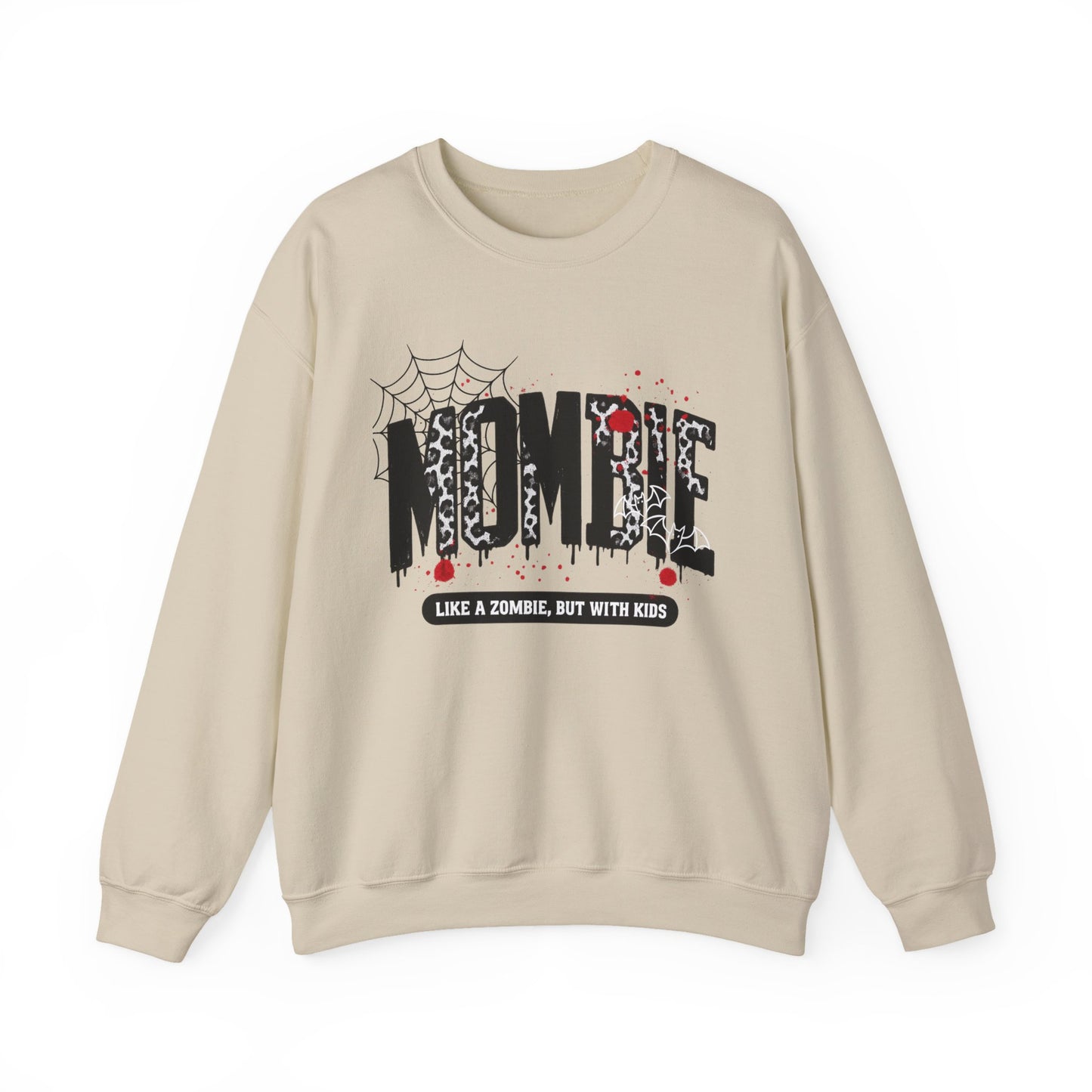 Zombie Mom Sweatshirt — "Like a Zombie, But With Kids" Cozy Crewneck
