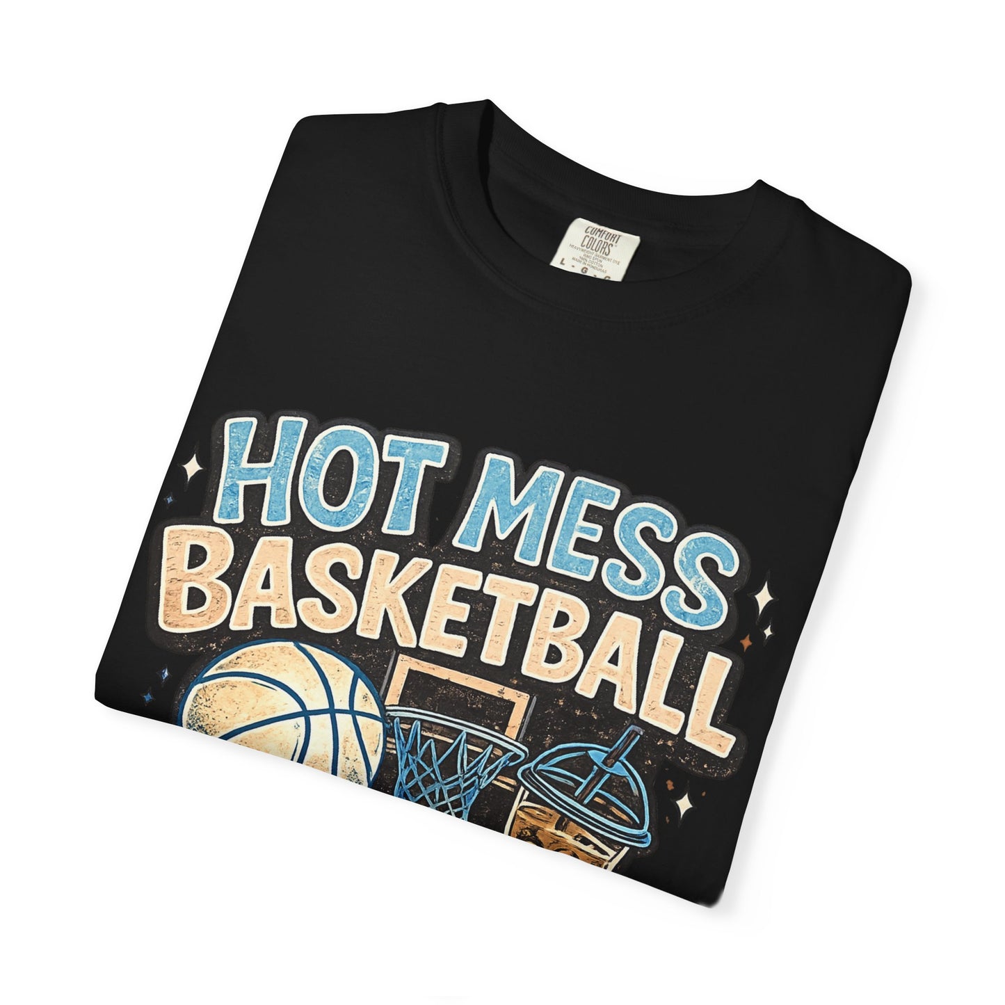 Hot Mess Basketball Moms' Club T-Shirt