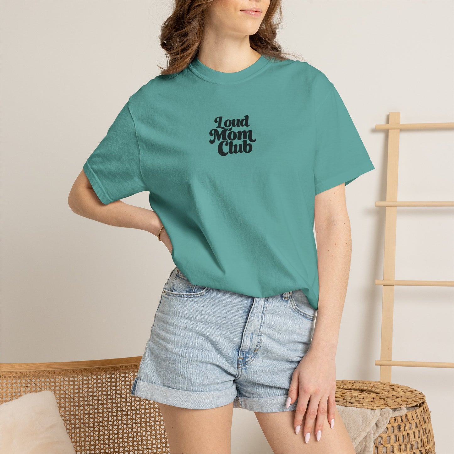 Volleyball Mama T-Shirt — Loud Mom Club Volleyball Mom Tee