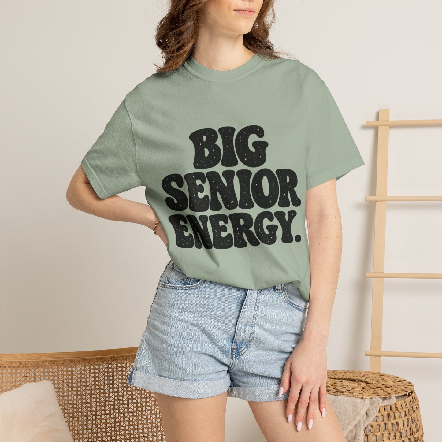 Big Senior Energy T-Shirt — Retro Graduation Tee for Class of 2026
