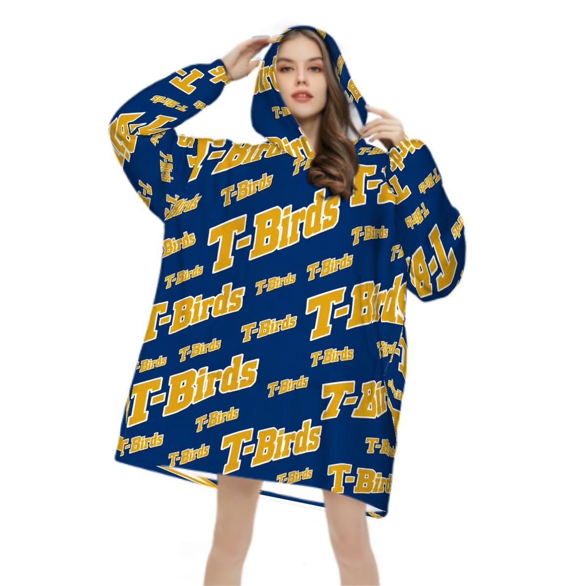 Adult Blanket Hoodie TBirds