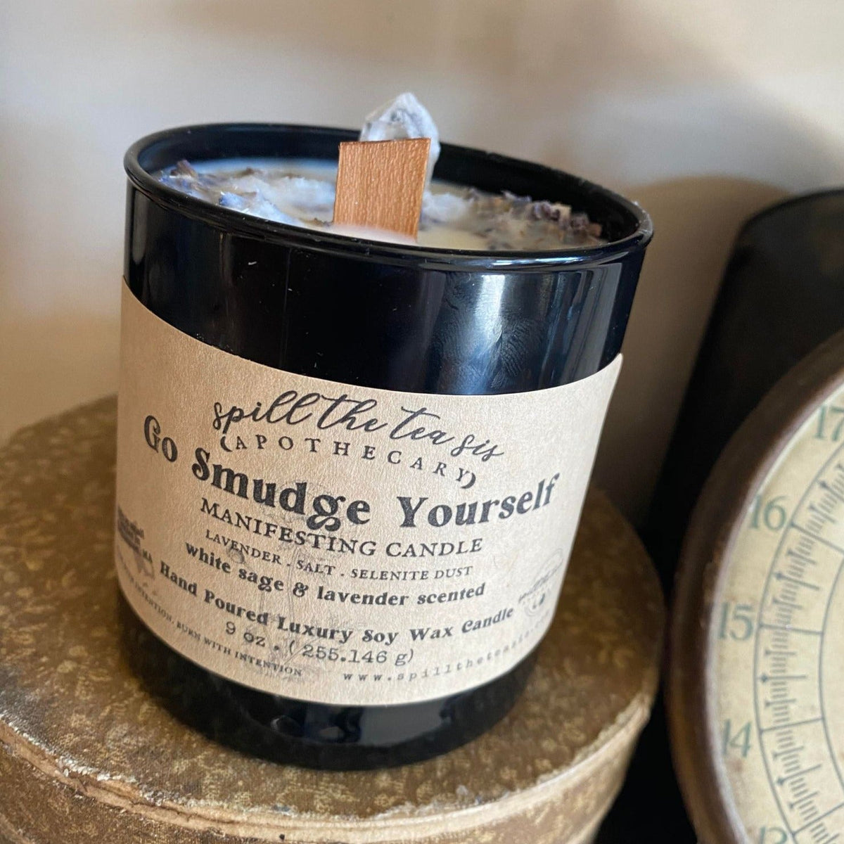Go Smudge Yourself Intention Candle | Cleansing, Clearing & Protection