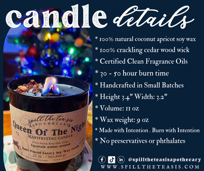 Sweet to the Core Intention Candle | Apple & Honey Fall Soy Candle