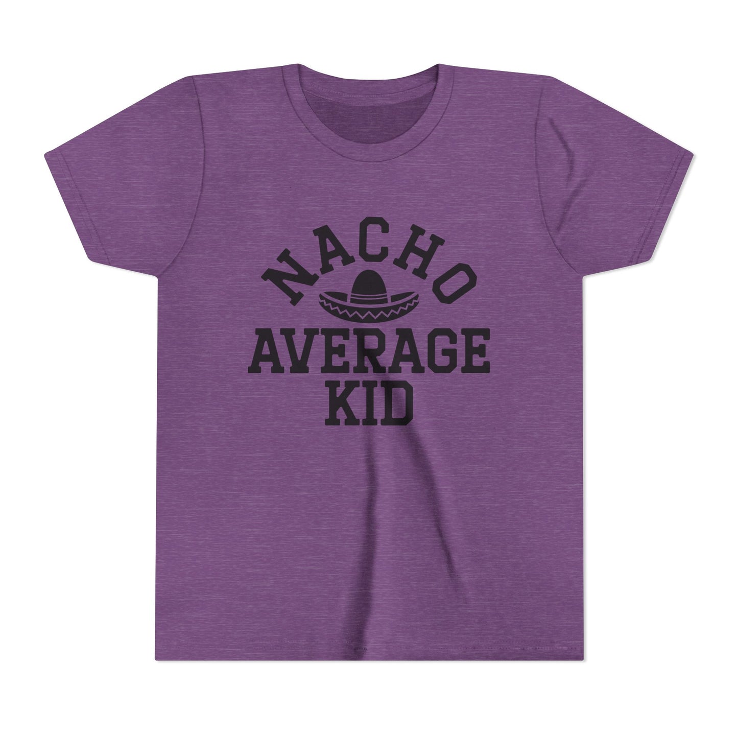 Youth Tee - "Nacho Average Kid" Funny Mexican Fiesta Shirt