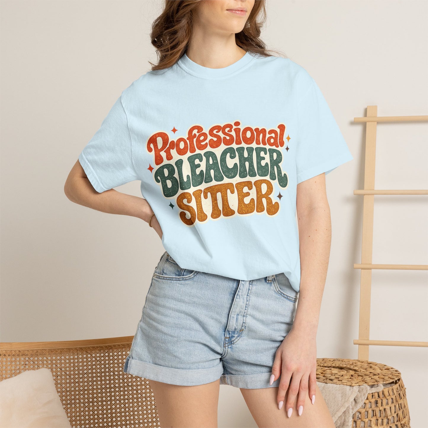 Professional Bleacher Sitter T‑Shirt — Retro Sports Fan Tee