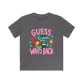 Kids Tee — "Guess Who's Back / Back Again" Crocodile School Return Shirt