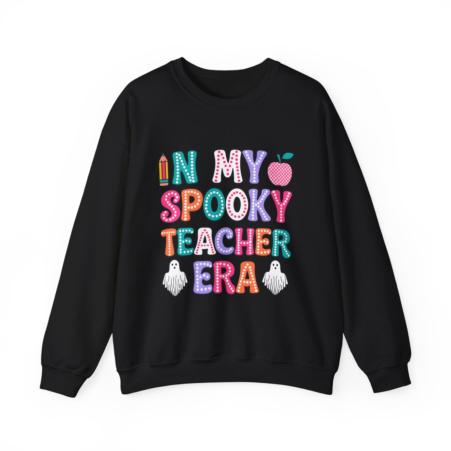 Teacher Sweatshirt — "In My Spooky Teacher Era" Halloween Crewneck