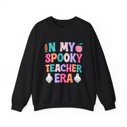 Teacher Sweatshirt "In My Spooky Teacher Era" Halloween Crewneck