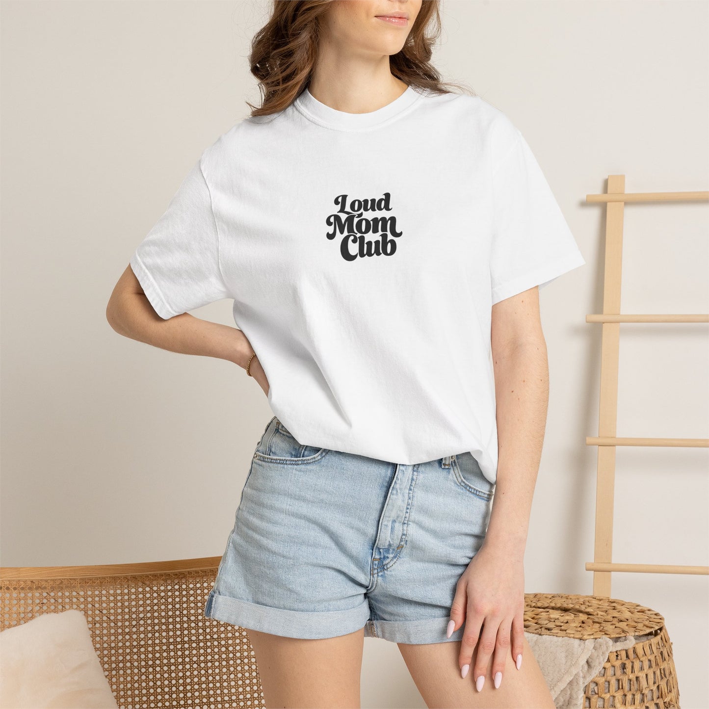 Football Mom T-Shirt — Loud Mom Club Graphic Tee