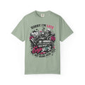 Skeleton "Sorry I’m Late" T-Shirt — Relaxed Skull Graphic Tee