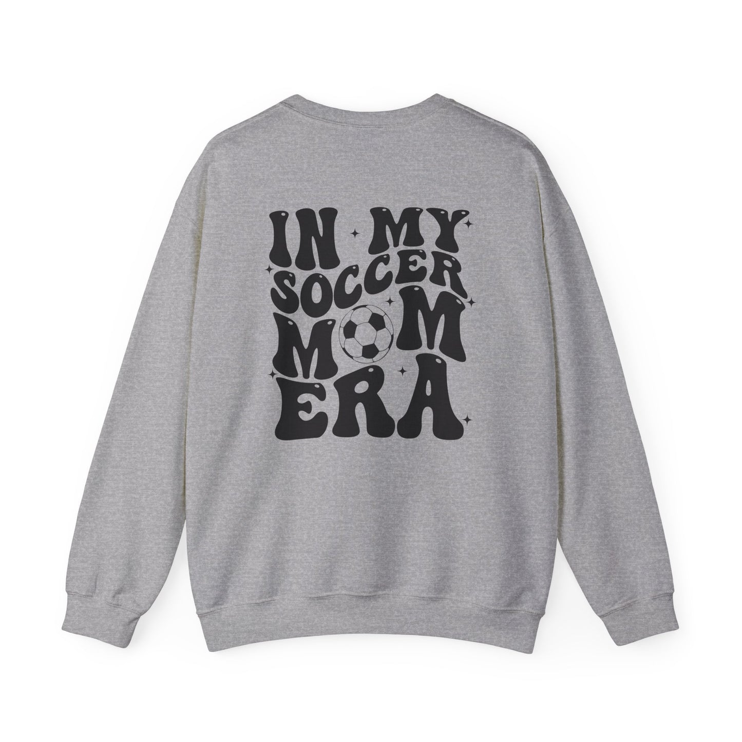 Soccer Mom Era Crewneck Sweatshirt — Retro Soccer Graphic