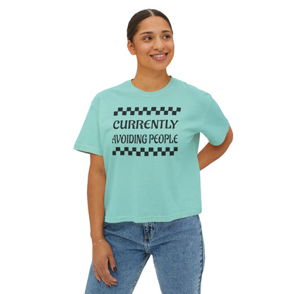 "Currently Avoiding People" Graphic T-Shirt