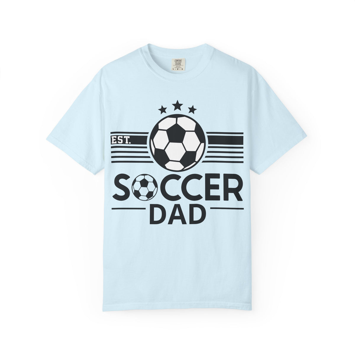 Soccer Dad T-Shirt — Vintage Soccer Ball Graphic Tee for Proud Dads