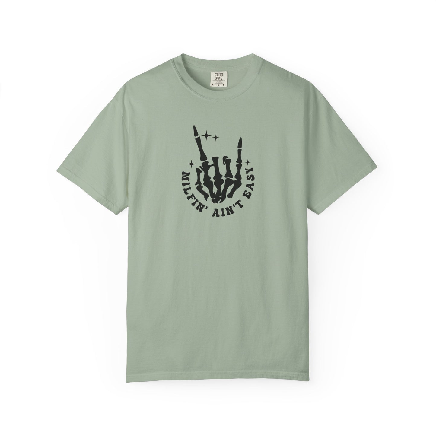 Skull Rock 'Milf'in Ain't Easy' Graphic T-Shirt