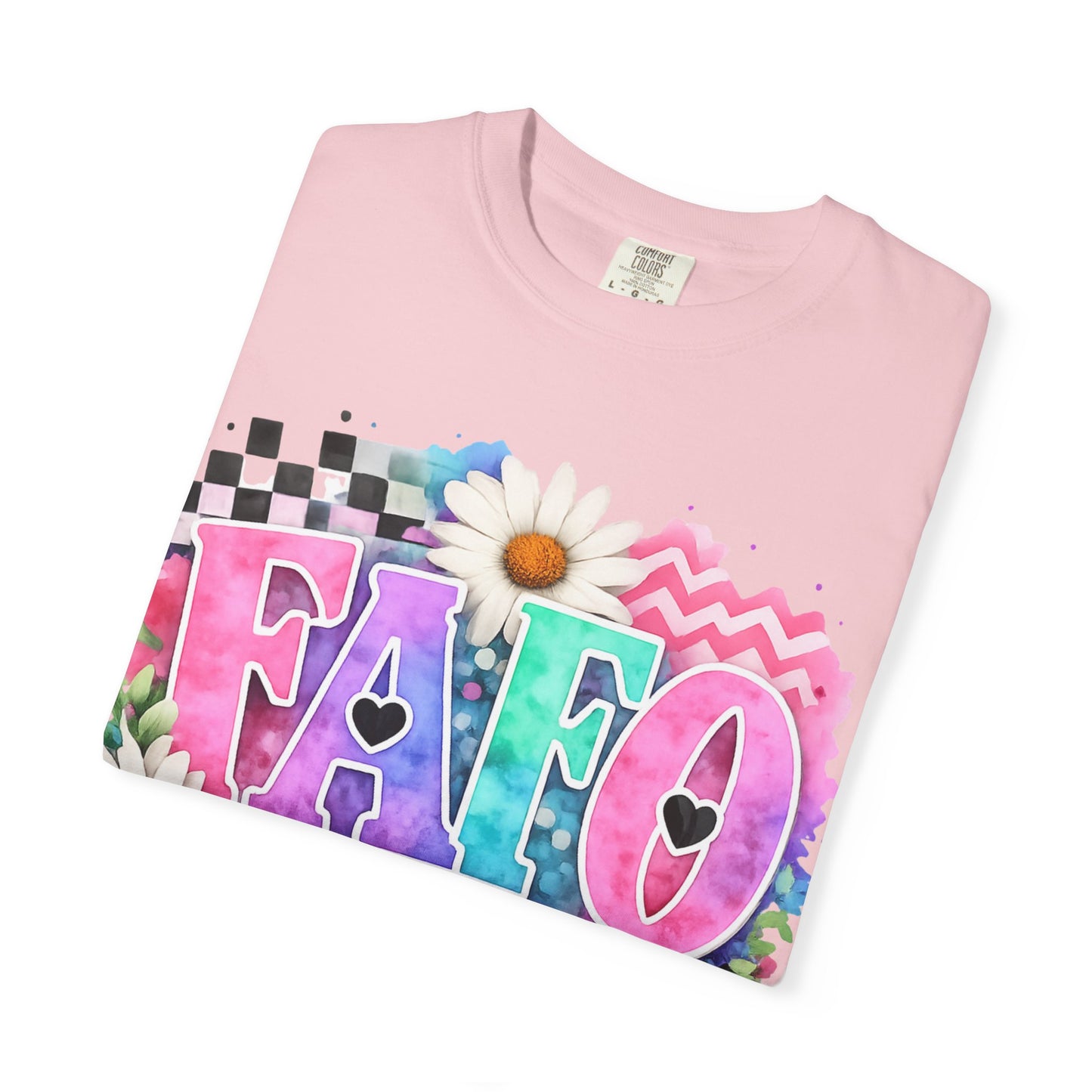 FAFO Graphic T-Shirt — 'F*** Around and Find Out' Floral Streetwear Tee