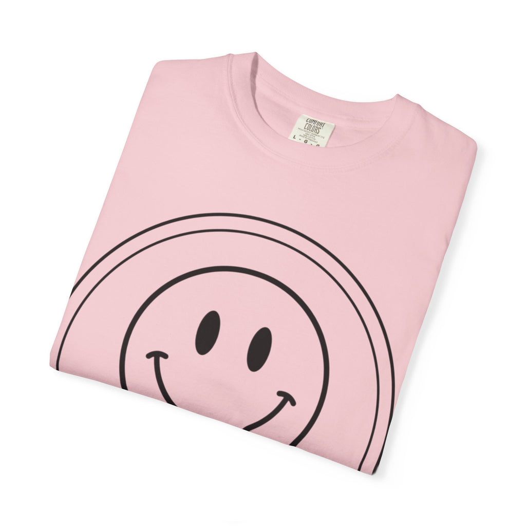 Smiley Melt T-Shirt — Dripping Smiley Graphic Tee