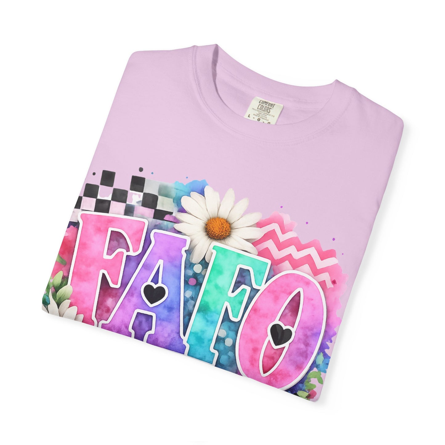 FAFO Graphic T-Shirt — 'F*** Around and Find Out' Floral Streetwear Tee