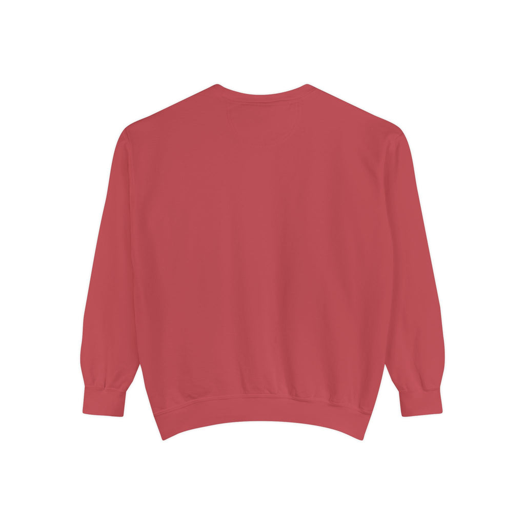Veterans Tribute Sweatshirt — "Land of the Free, Because of the Brave" American Flag Memorial
