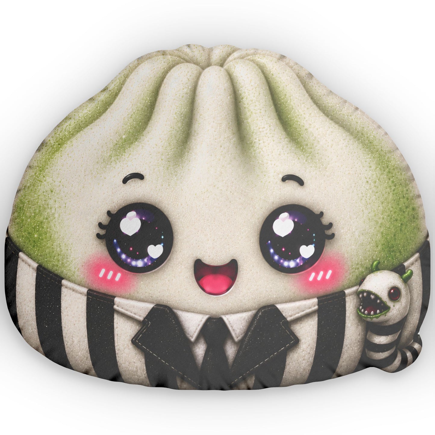 Kawaii Dumpling Plush Pillow — Cute Anime Food Shaped Cushion