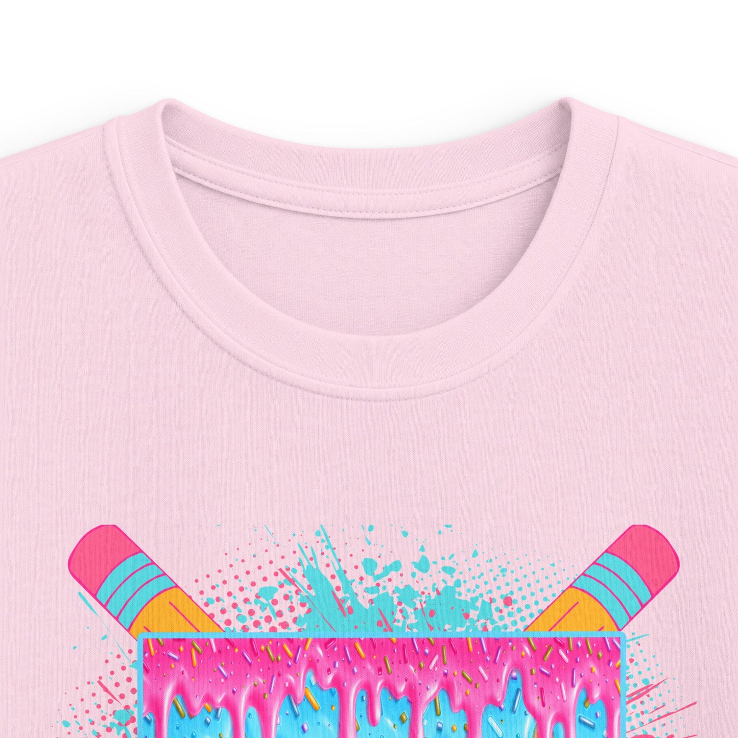 Fourth Grade Drip Kids T-Shirt — Colorful Pencil Back-to-School Tee
