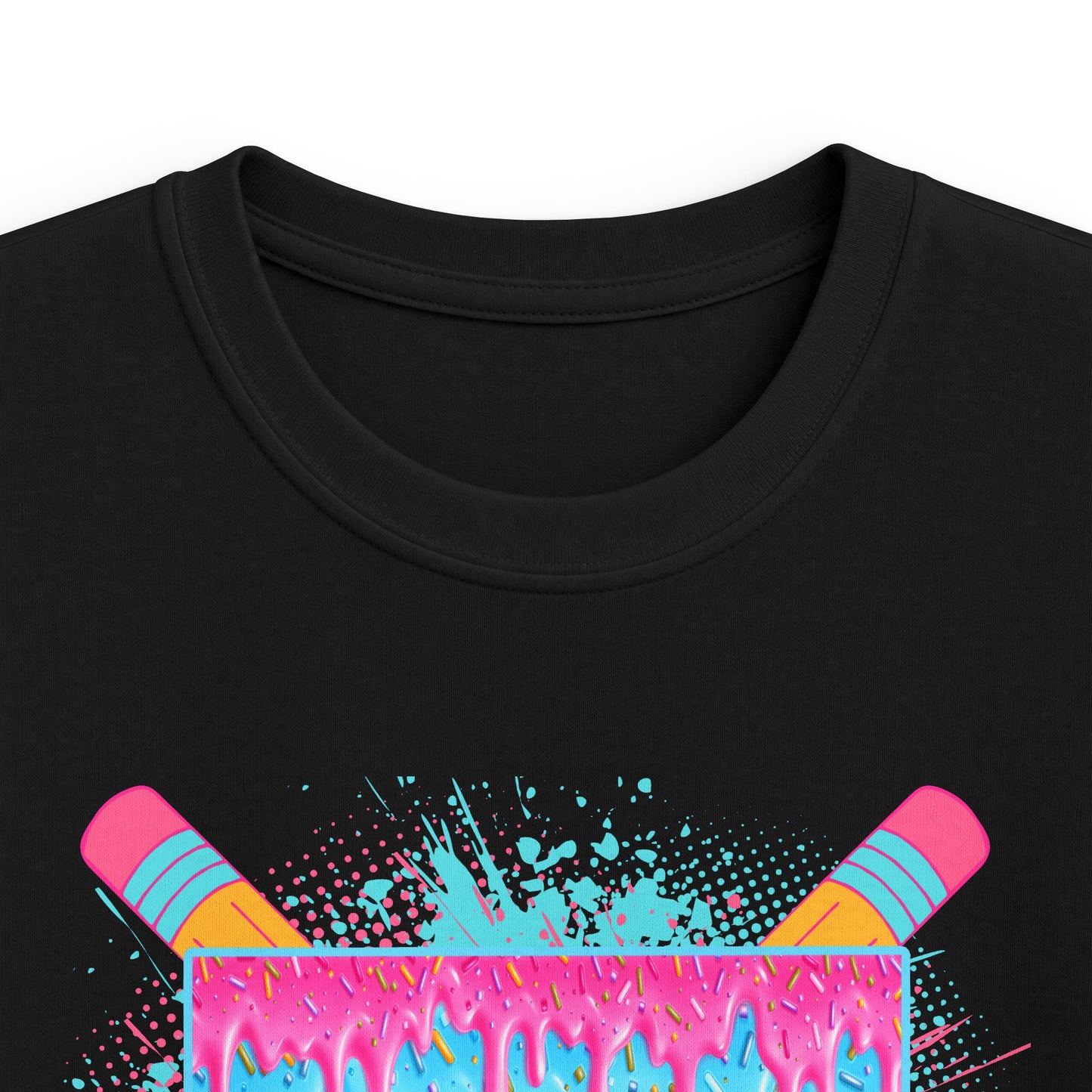 5th Grade Drip Kids T-Shirt — Colorful Pencil Back-to-School Shirt