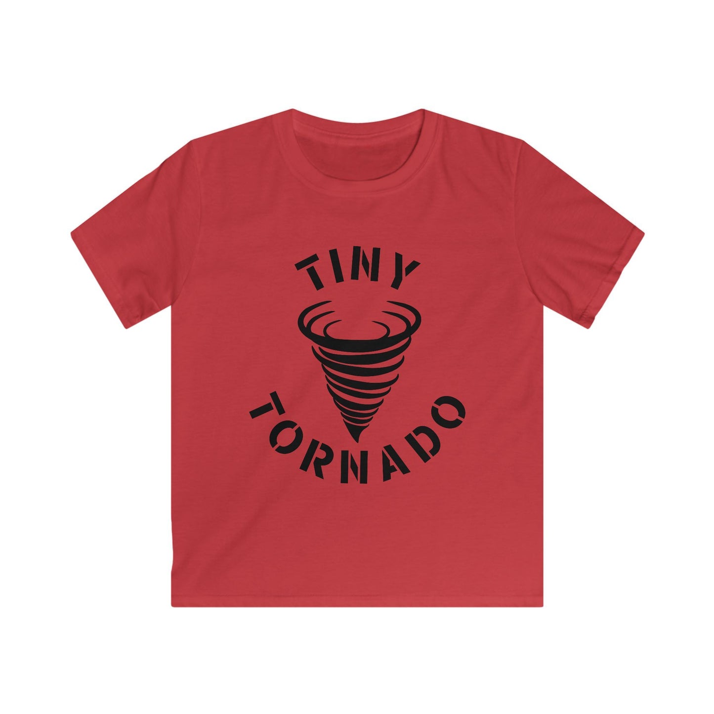 Tiny Tornado Kids T‑Shirt — Cute Storm Graphic Tee for Toddlers & Little Kids