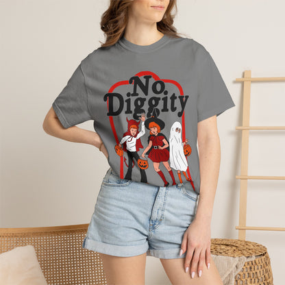 No Diggity Halloween Graphic T-Shirt