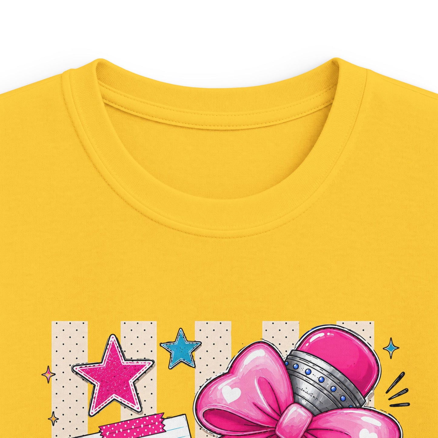 First Grade Kids T-Shirt — Cute Pink Bow Back-to-School Tee