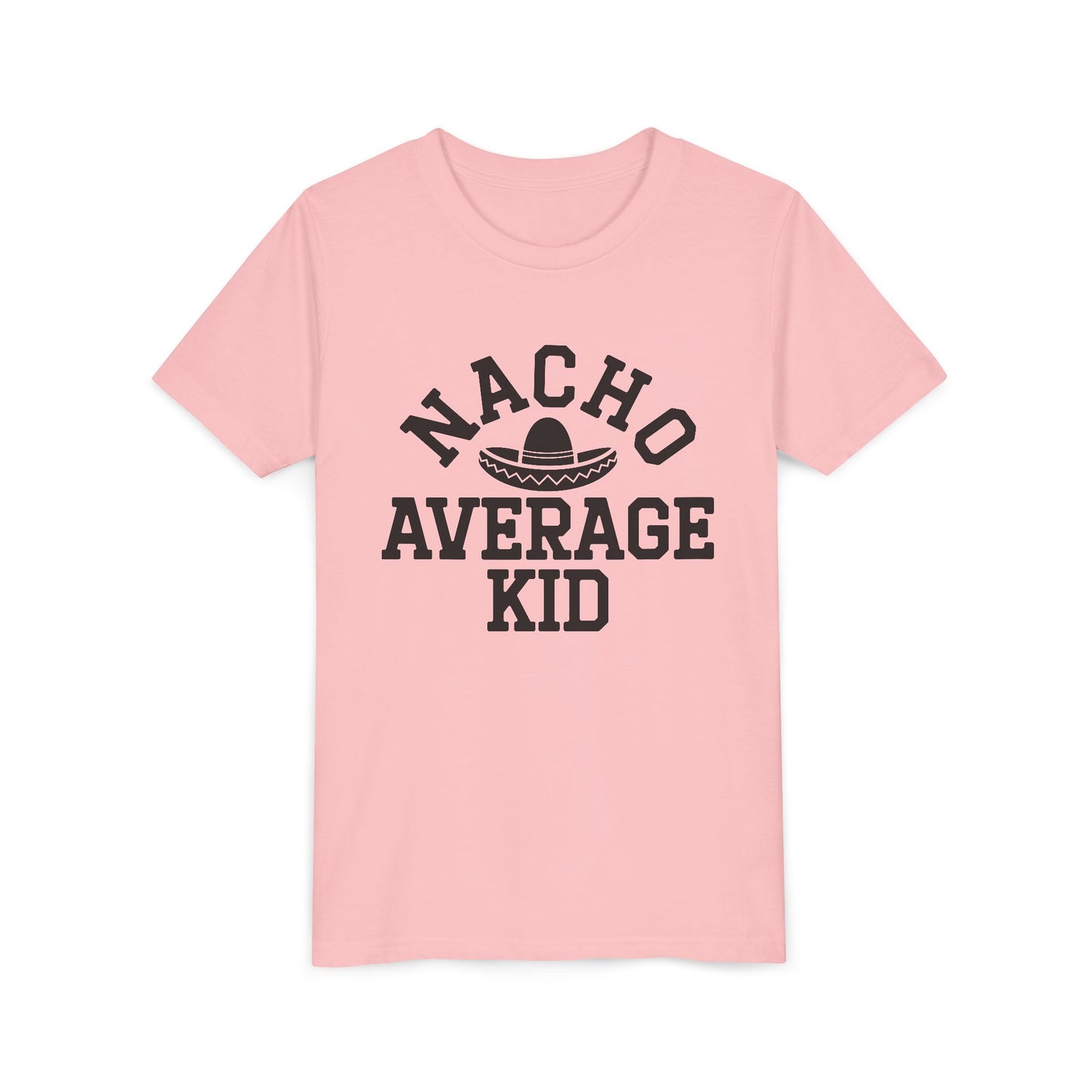 Youth Tee - "Nacho Average Kid" Funny Mexican Fiesta Shirt