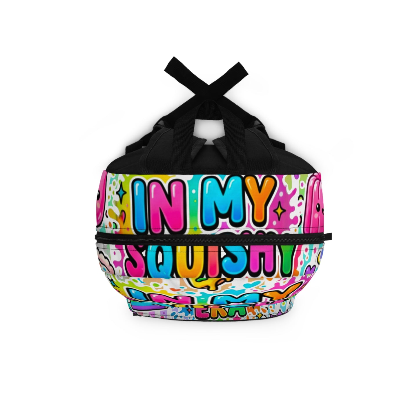 In My Squishy Era Backpack — Colorful Cute Kawaii School Bag