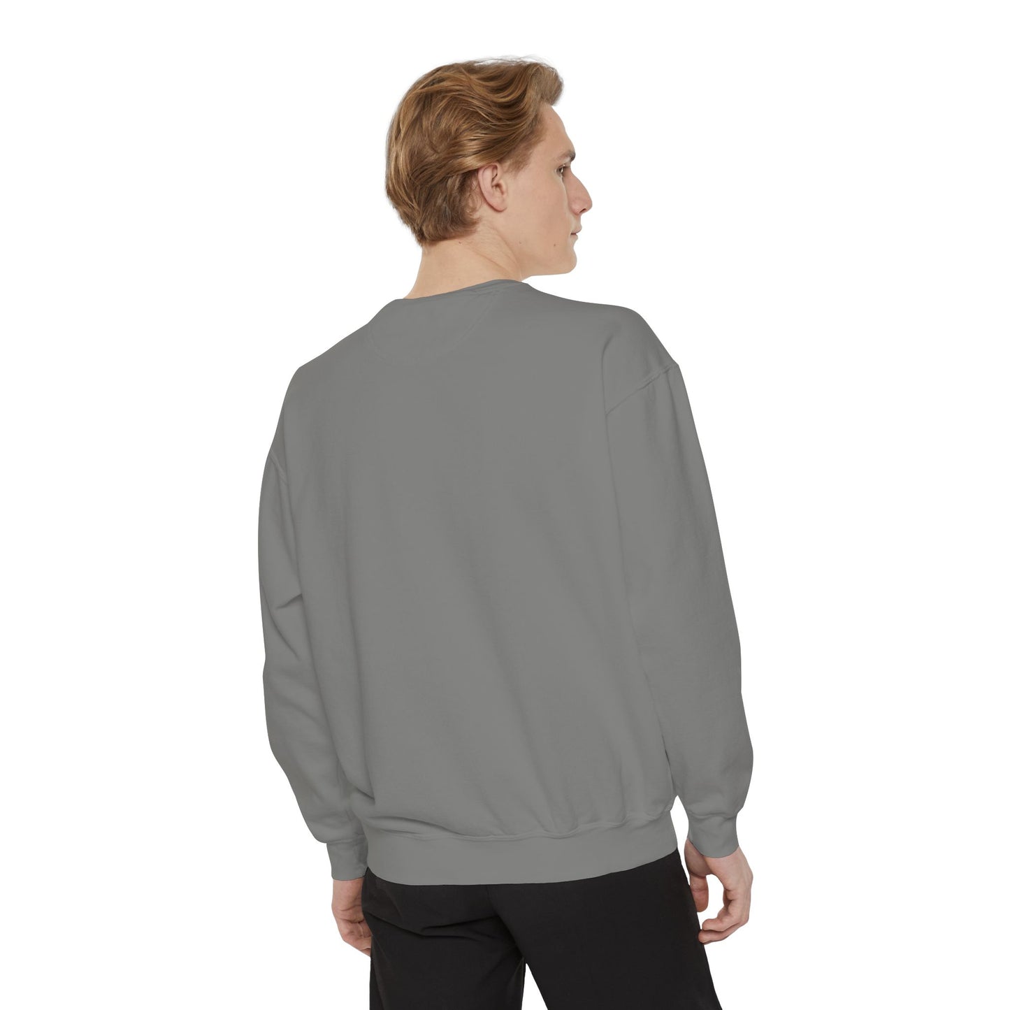 Veterans Tribute Sweatshirt — "Land of the Free, Because of the Brave" American Flag Memorial