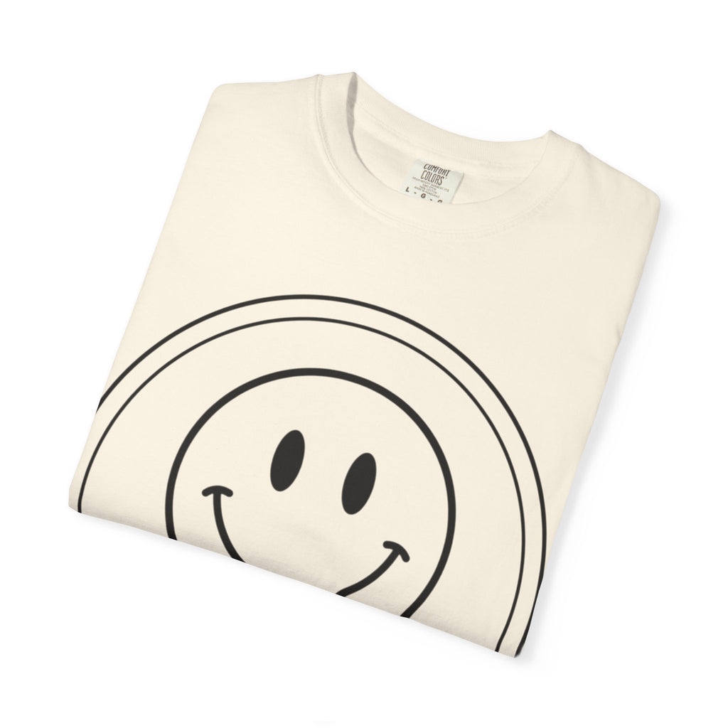 Smiley Melt T-Shirt — Dripping Smiley Graphic Tee