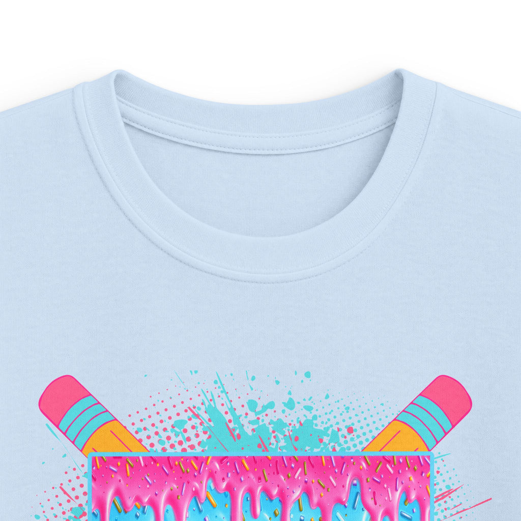 5th Grade Drip Kids T-Shirt — Colorful Pencil Back-to-School Shirt