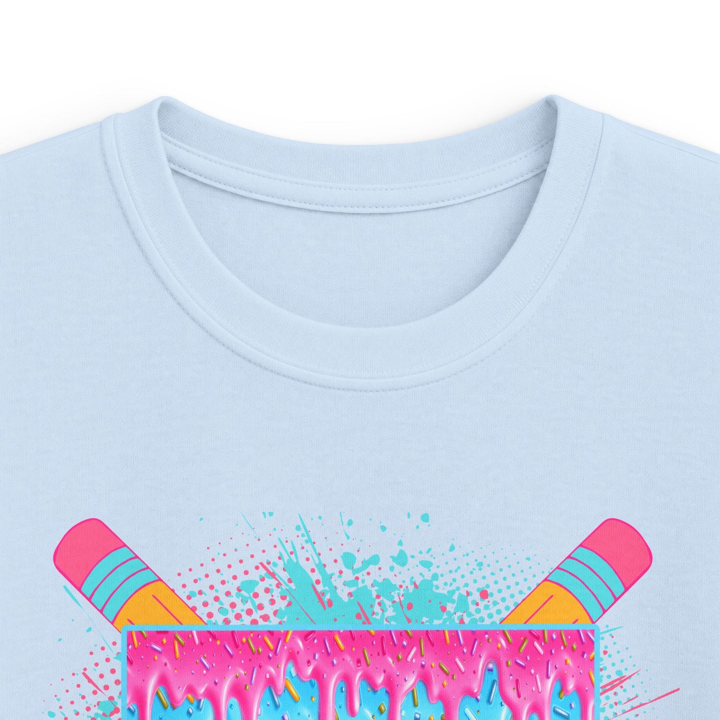 5th Grade Drip Kids T-Shirt — Colorful Pencil Back-to-School Shirt