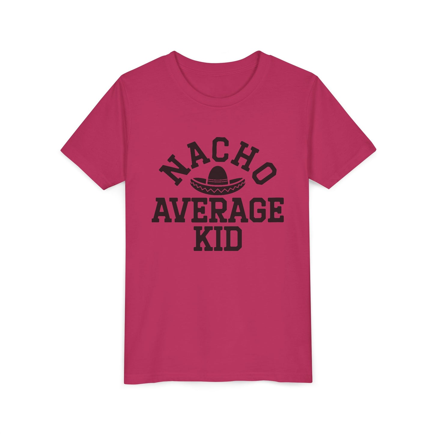 Youth Tee - "Nacho Average Kid" Funny Mexican Fiesta Shirt