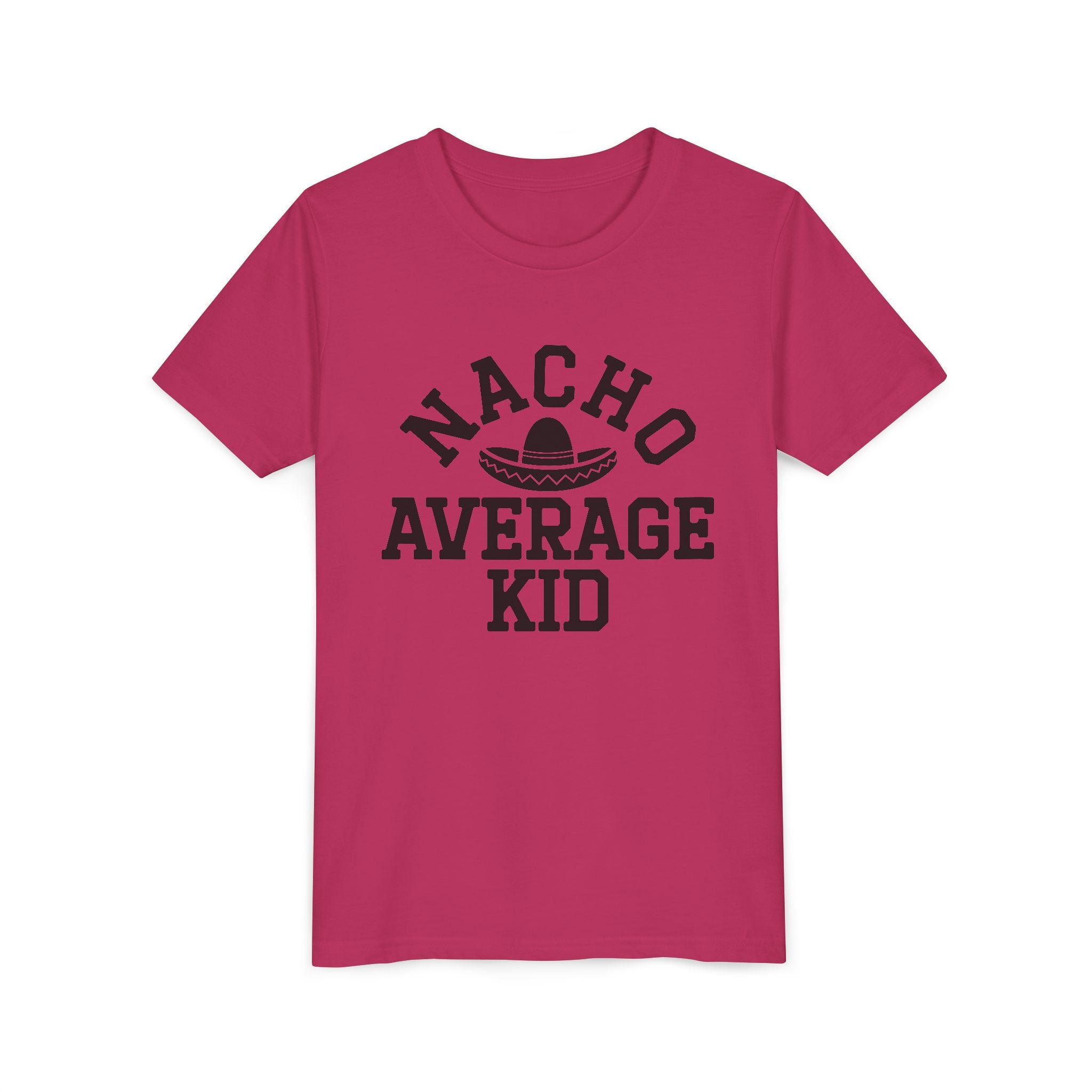 Youth Tee - "Nacho Average Kid" Funny Mexican Fiesta Shirt