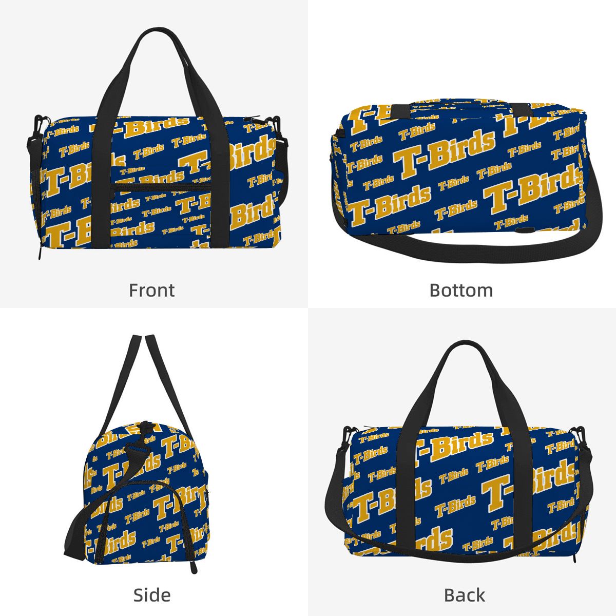 Gym Bag with Shoe Compartment TBirds