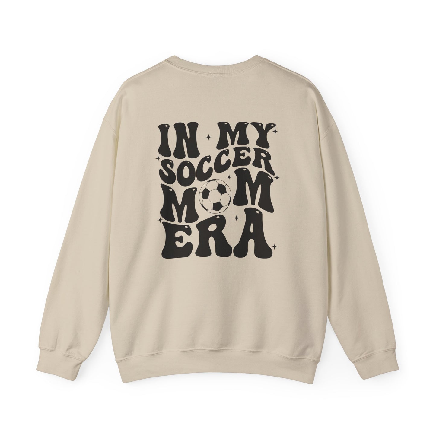 Soccer Mom Era Crewneck Sweatshirt — Retro Soccer Graphic